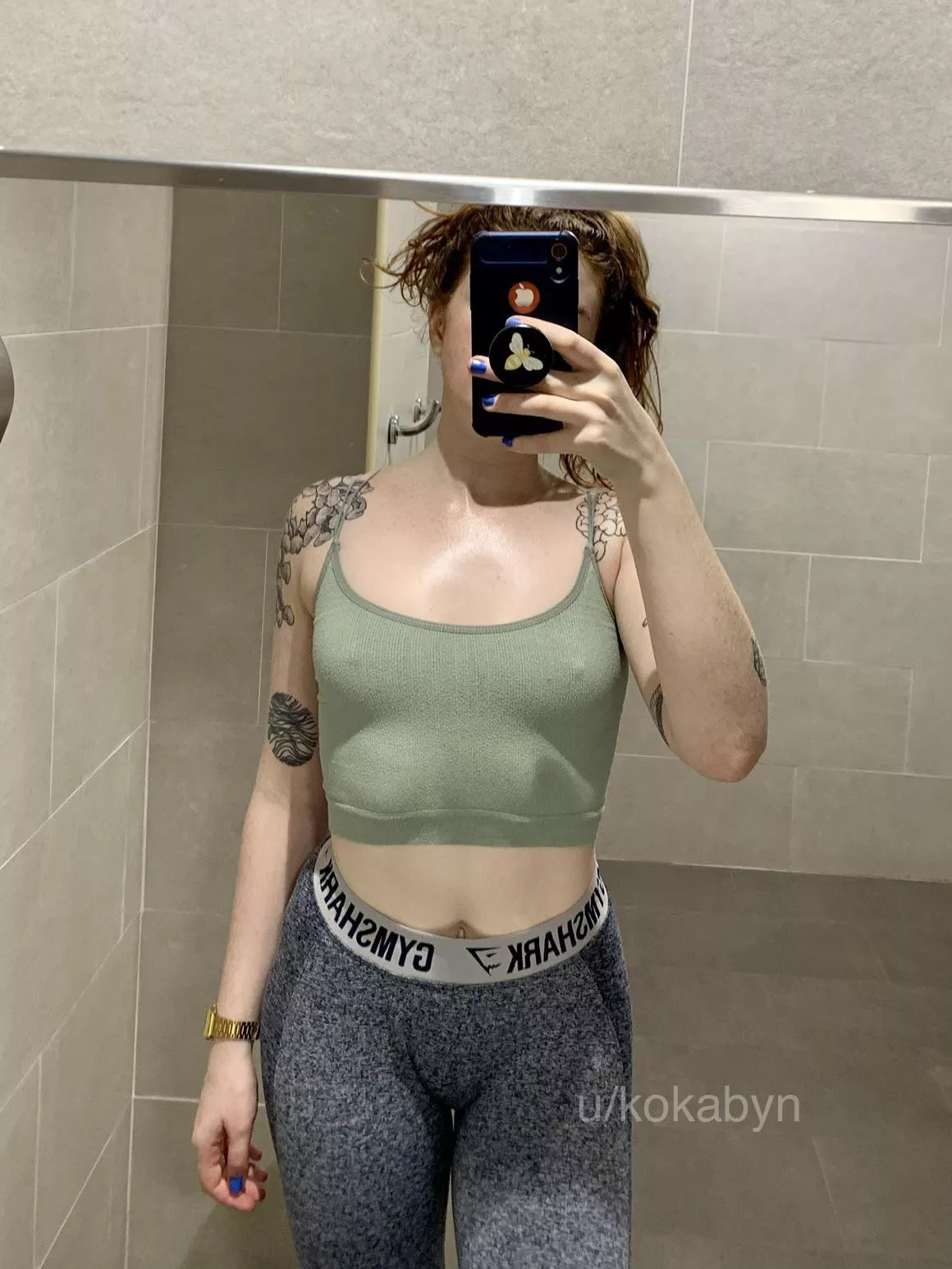 Sweaty at the gym [f] posted by kokabyn