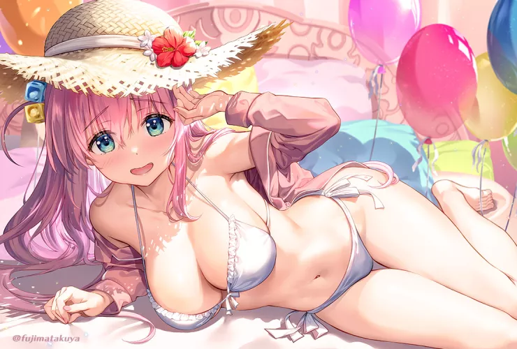 Swimsuit Bocchi by kmlshblr