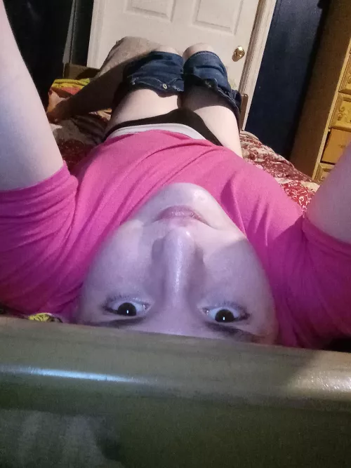 Thought I looked cute lol by Mental_Razzmatazz647