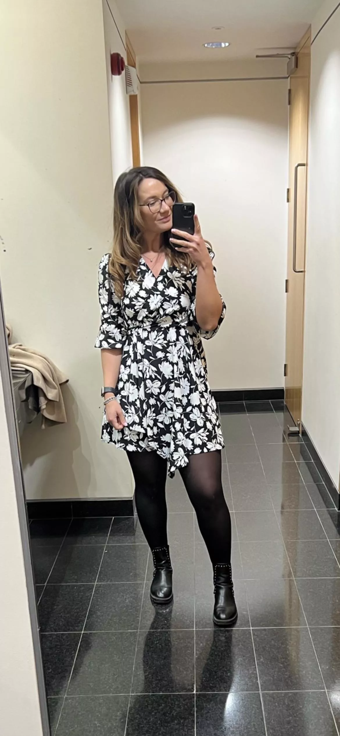 Tights and a spring dress posted by Daisy_runs