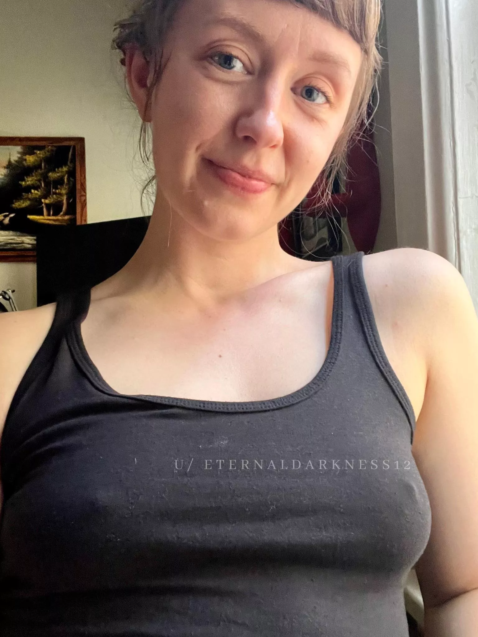 Too hot for a bra today! posted by eternaldarkness12