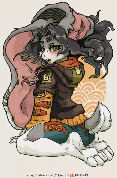 Usagi paws ( art by me) by Shakumi_Umi