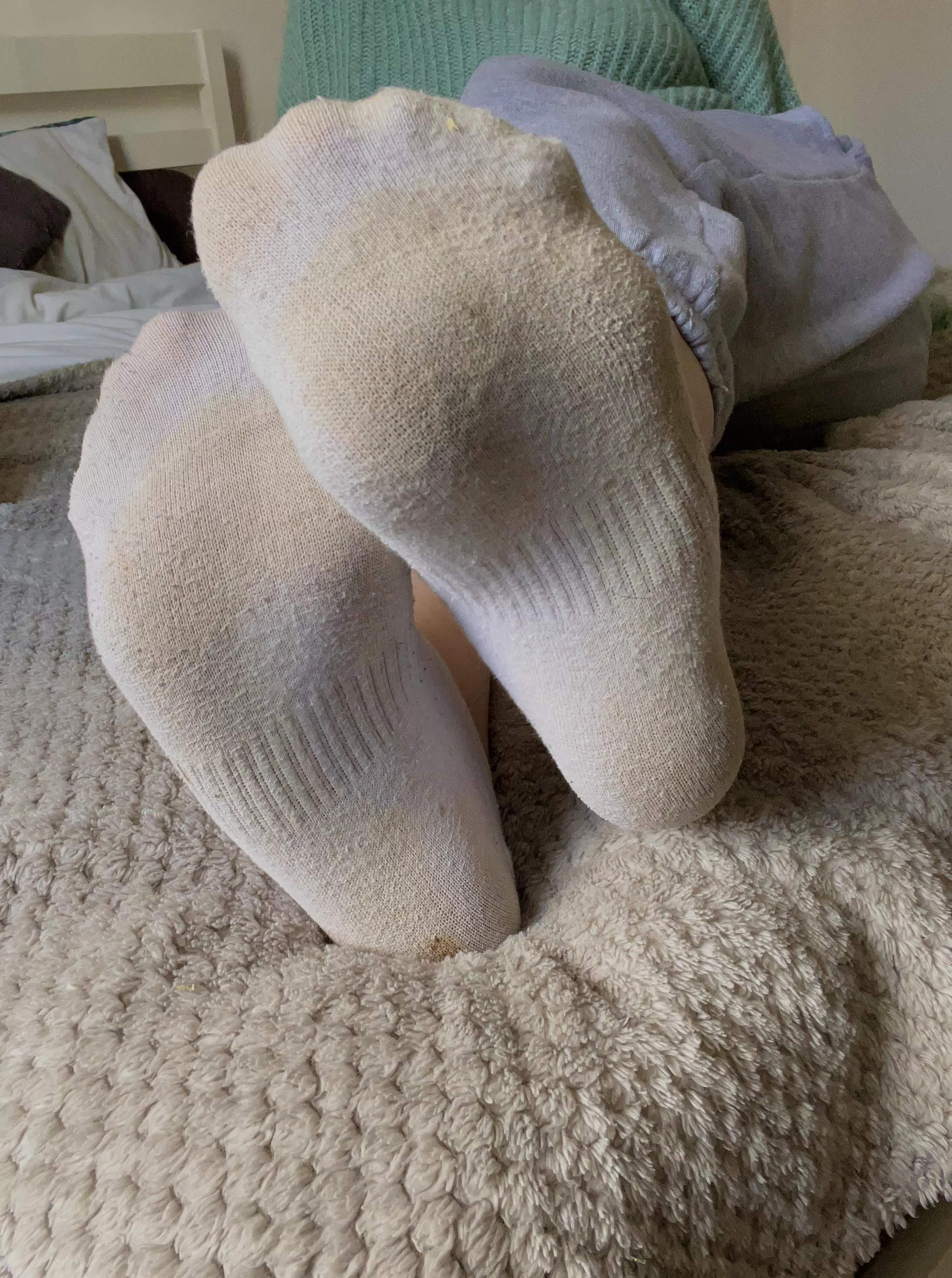Very dirty socks after a long day 🥵 posted by SophiasDelights