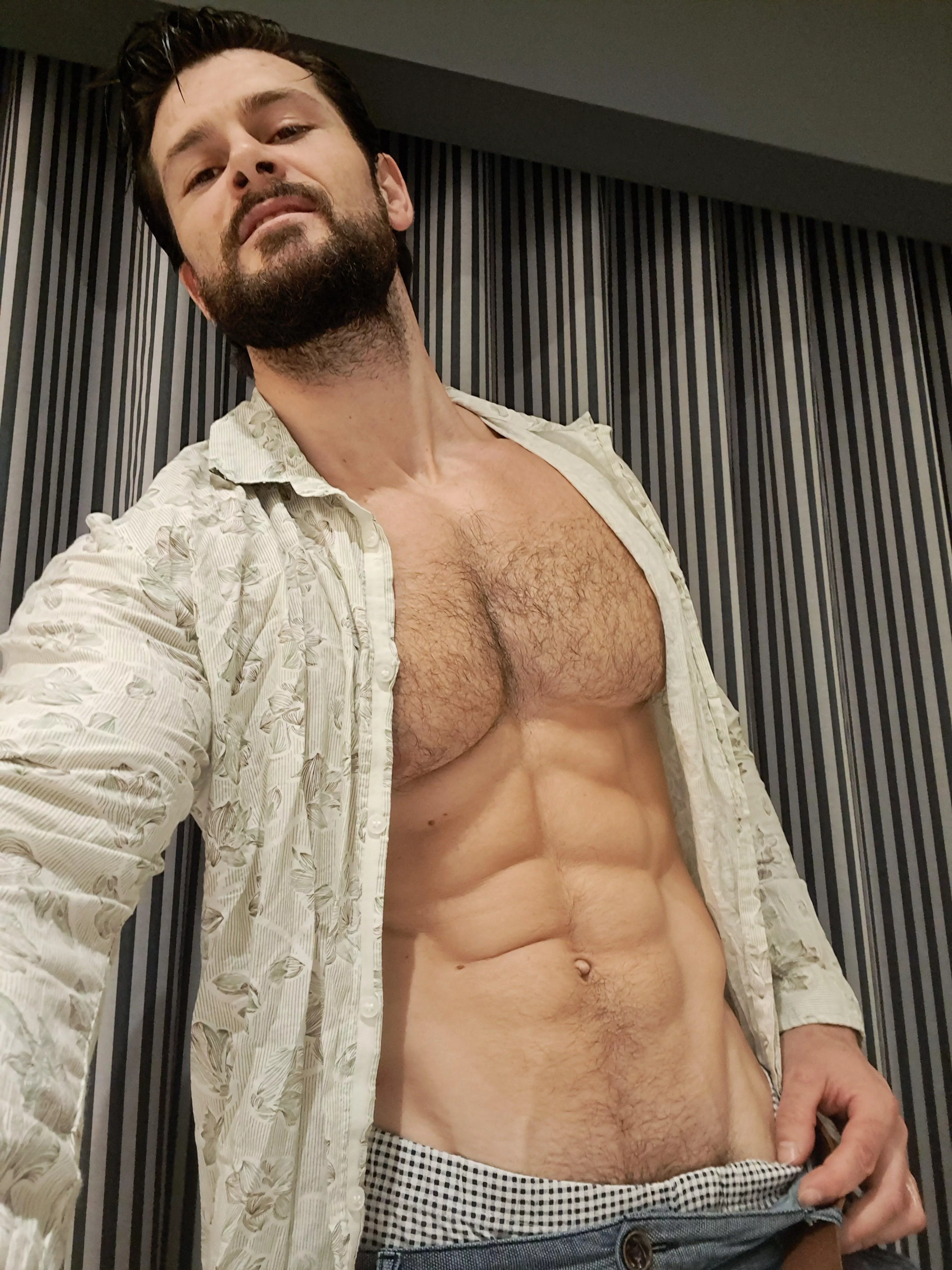 Want to help me with these jeans? posted by beastmuscleshow