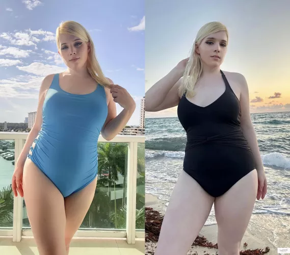 Which suit do you like more? 🥰 by realamandarae