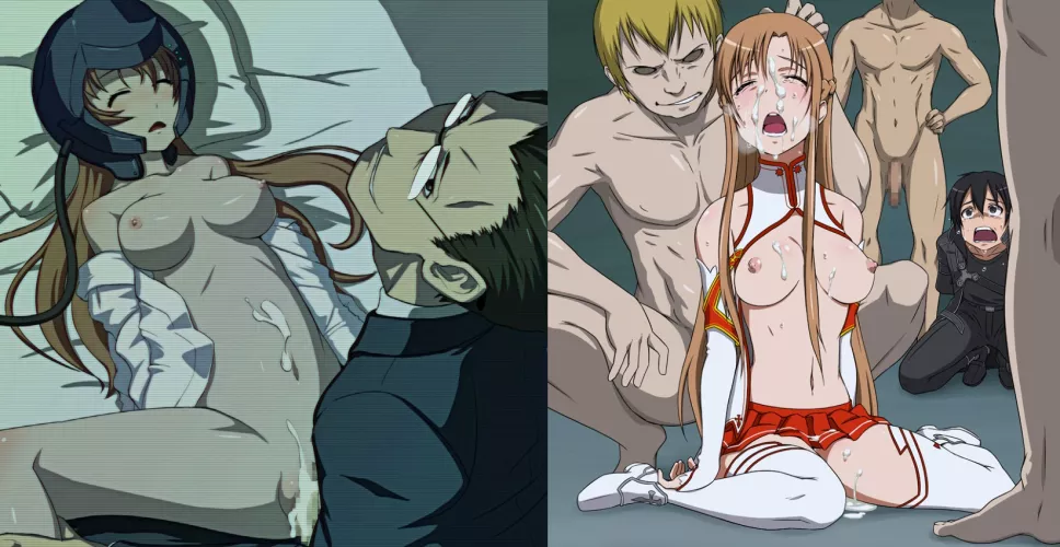 Asuna's real and virtual body being used at the same time... by Pristine_Hedgehog861
