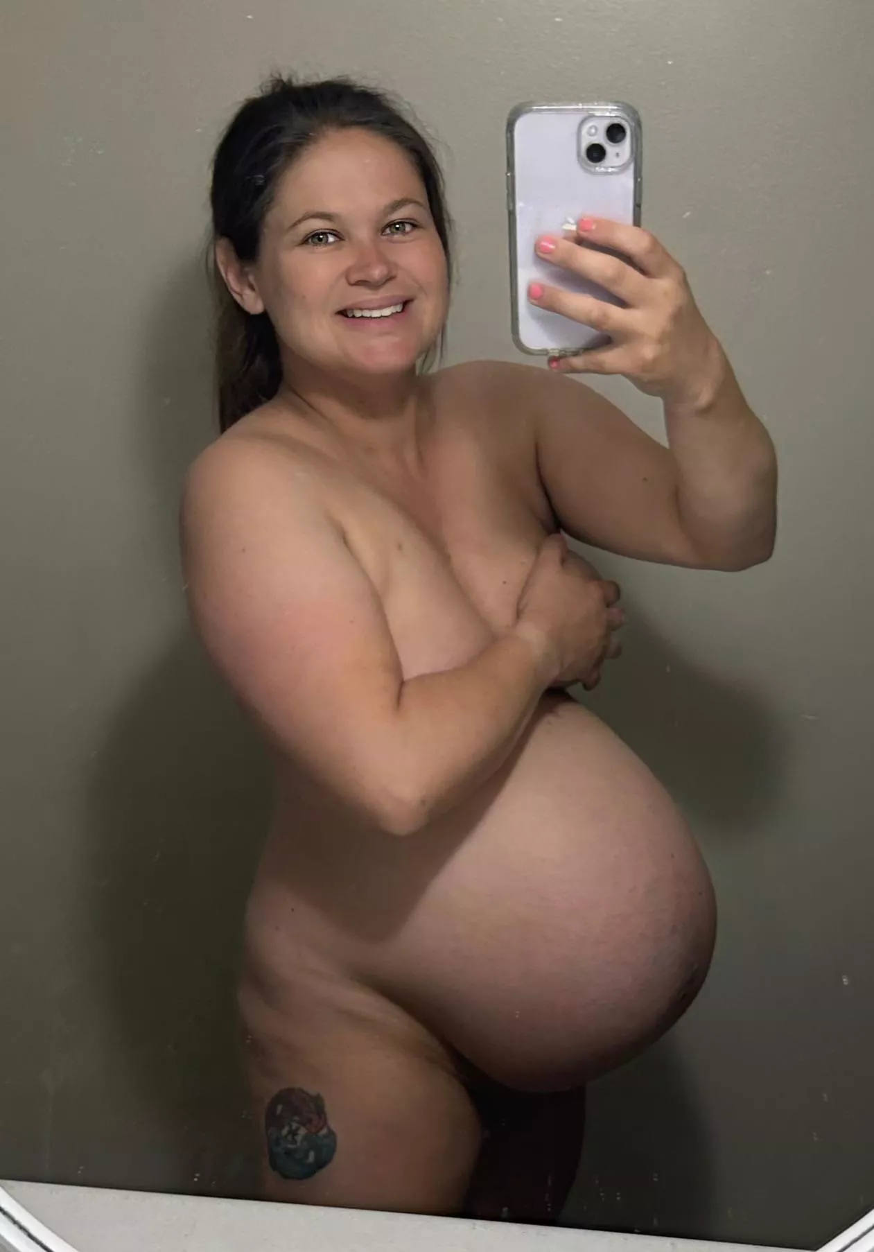 Bump is getting so big! posted by pregodelight
