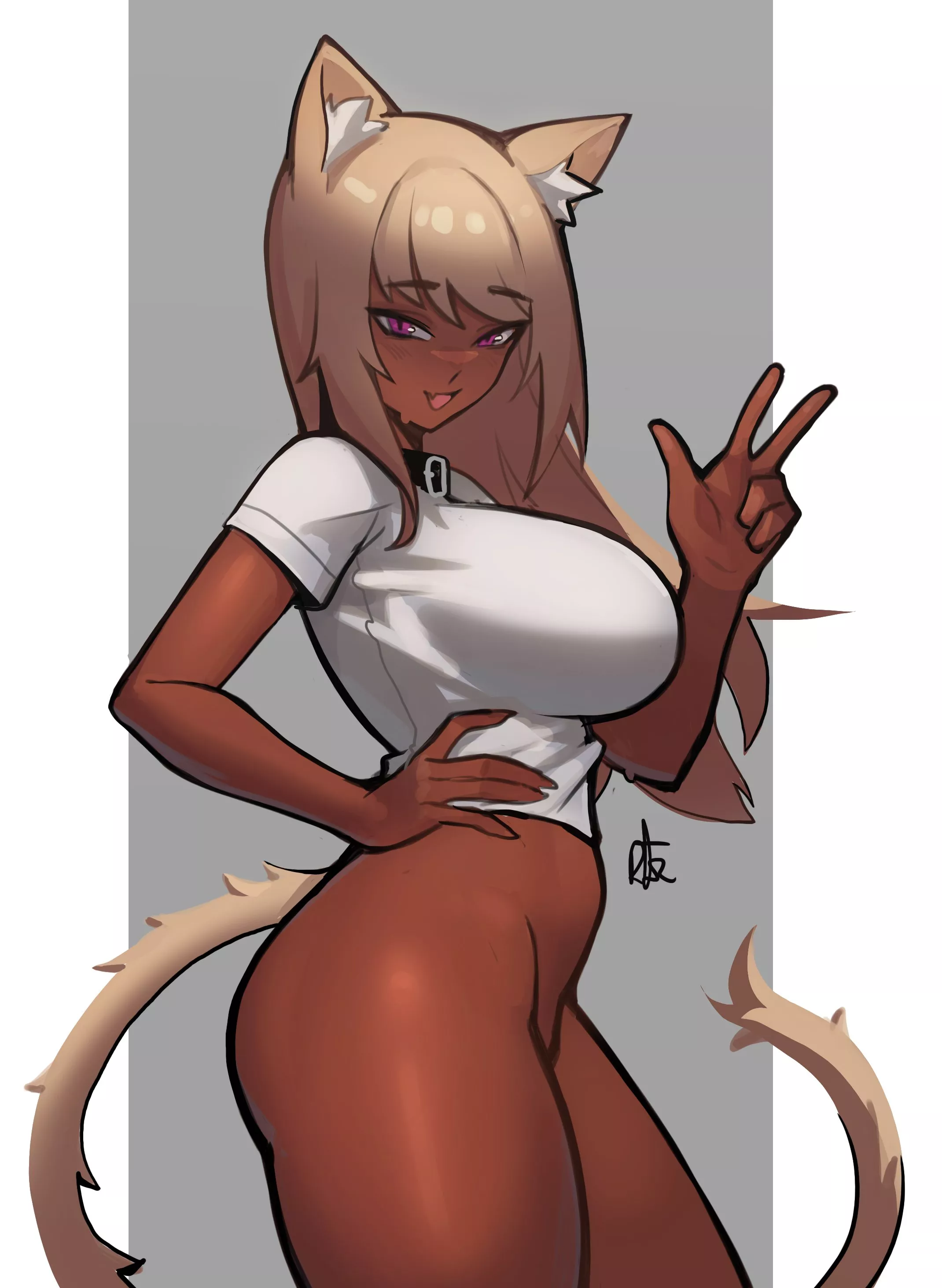Catgirl (Distr) posted by HarimProtagonest
