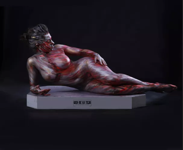 Crimson and Silver, by Me by Ger_DeLaTeja_Artist