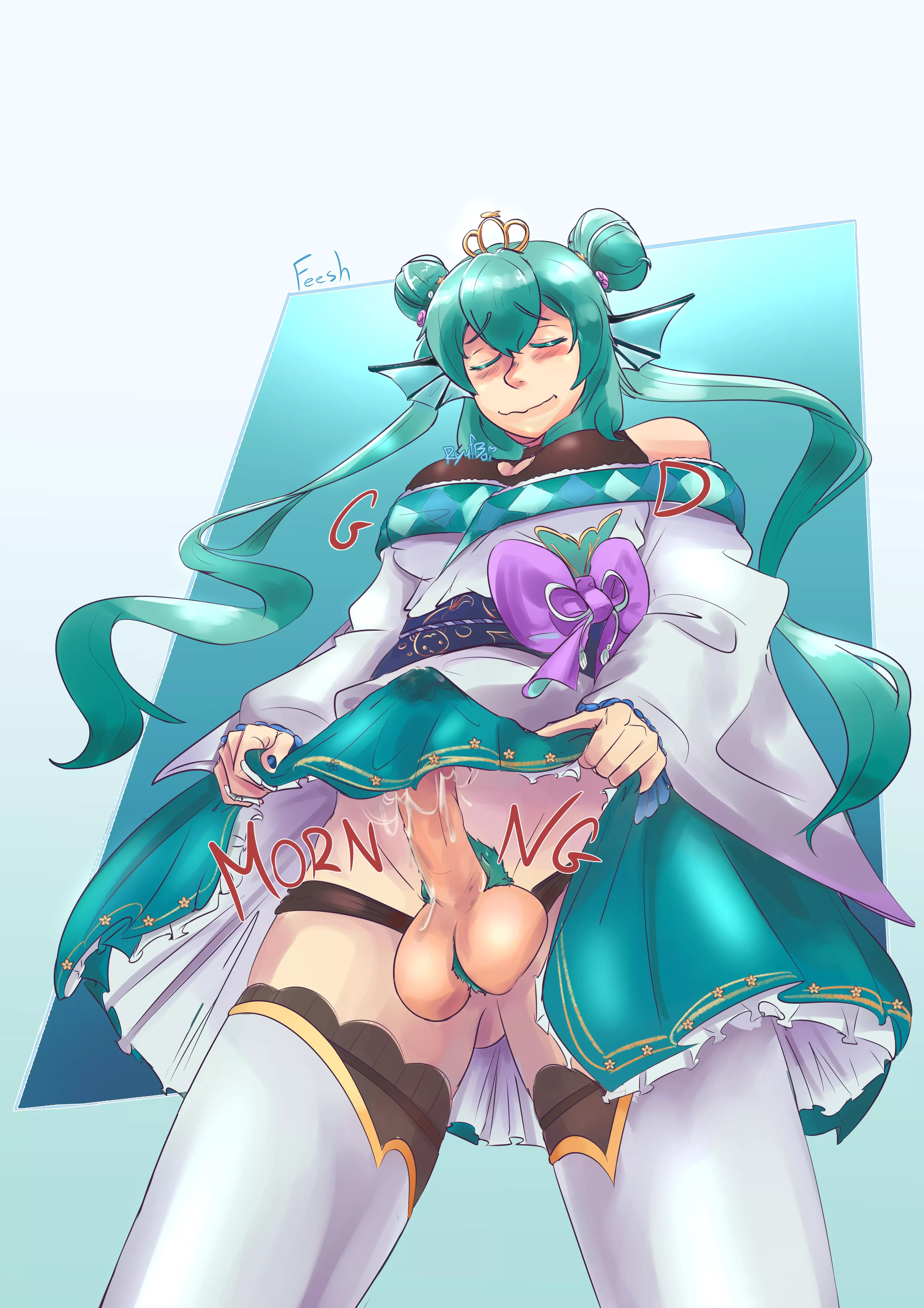 Finana and her morning accident [RyufBoi] posted by RyufBoi