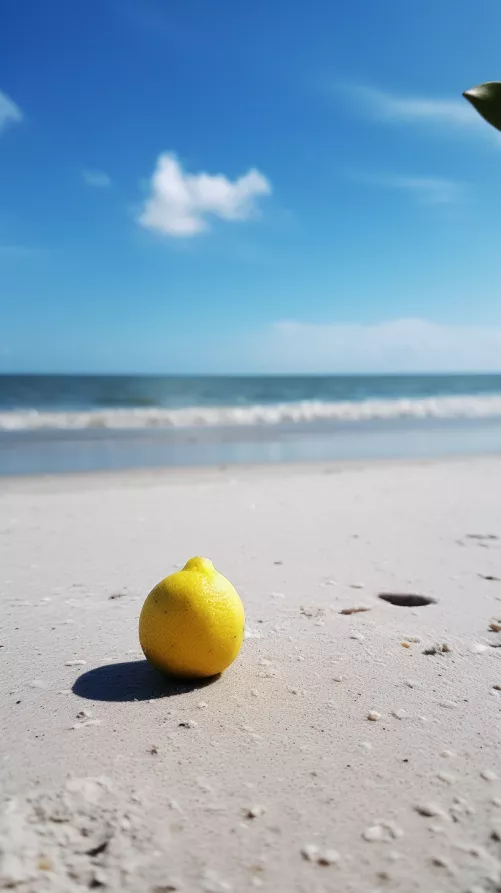 Freed my Lemon on the Beach by orenong166