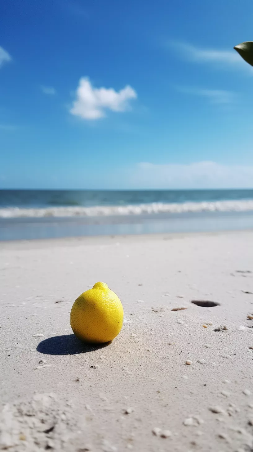 Freed my Lemon on the Beach posted by orenong166