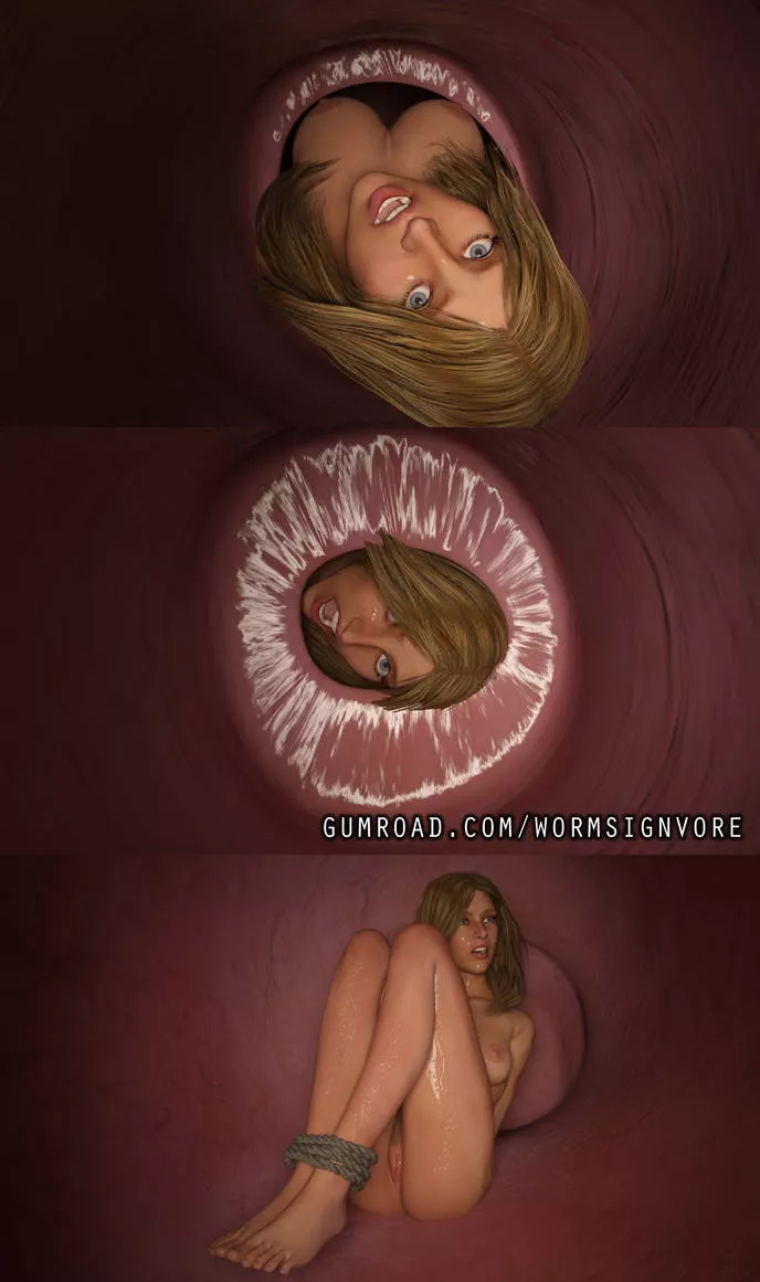 {Image} Orca Eats Lifeguard Test Images 4/14 (?/Orca)(F/Human)(Soft)(Oral)(unwilling)(nsfw)(OC: WormsignVore Animations) posted by WormsignVore