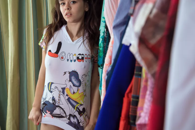 in a T-shirt by famegirls