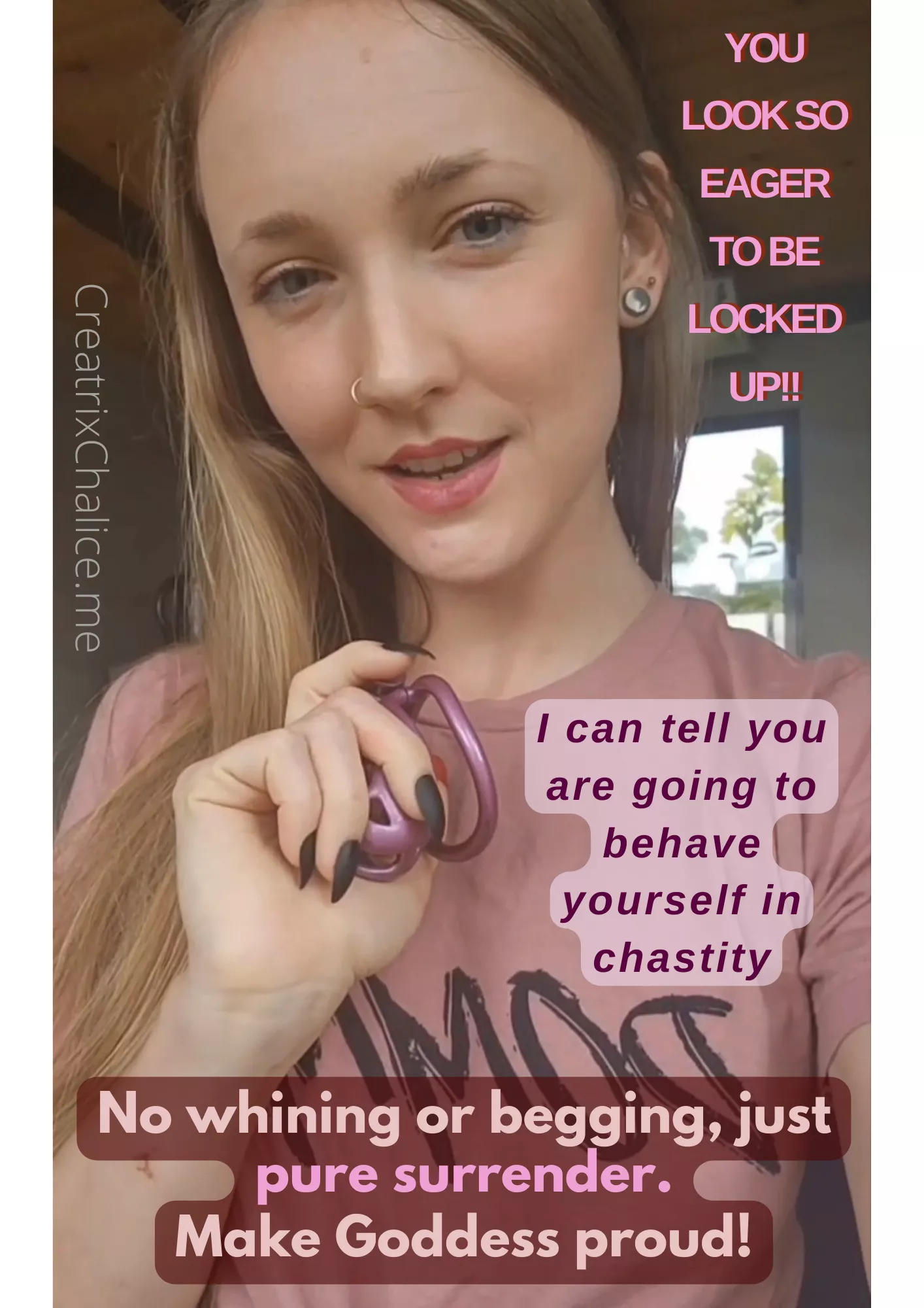 Just pure surrender... posted by CreatrixChalice