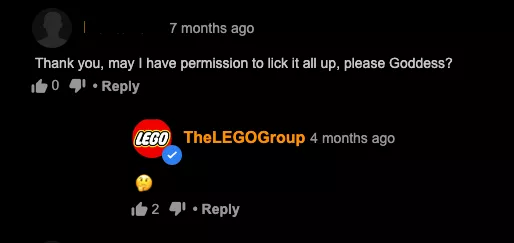 Lego is skeptic about this one posted by JONNISS1337
