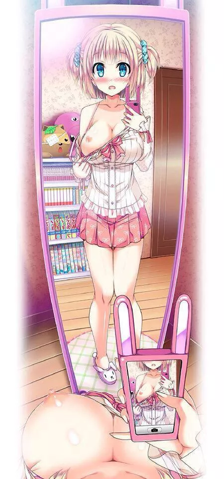 Mirror selfie posted by Mystical_Potato_