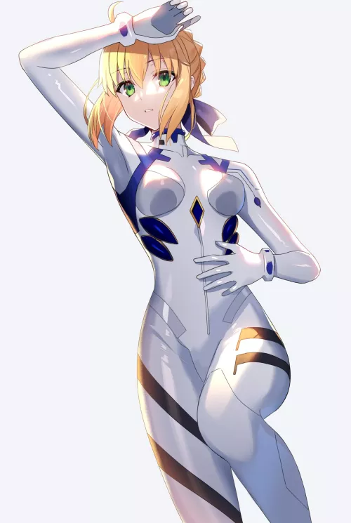 Plugsuit Saber by CheetahSperm18