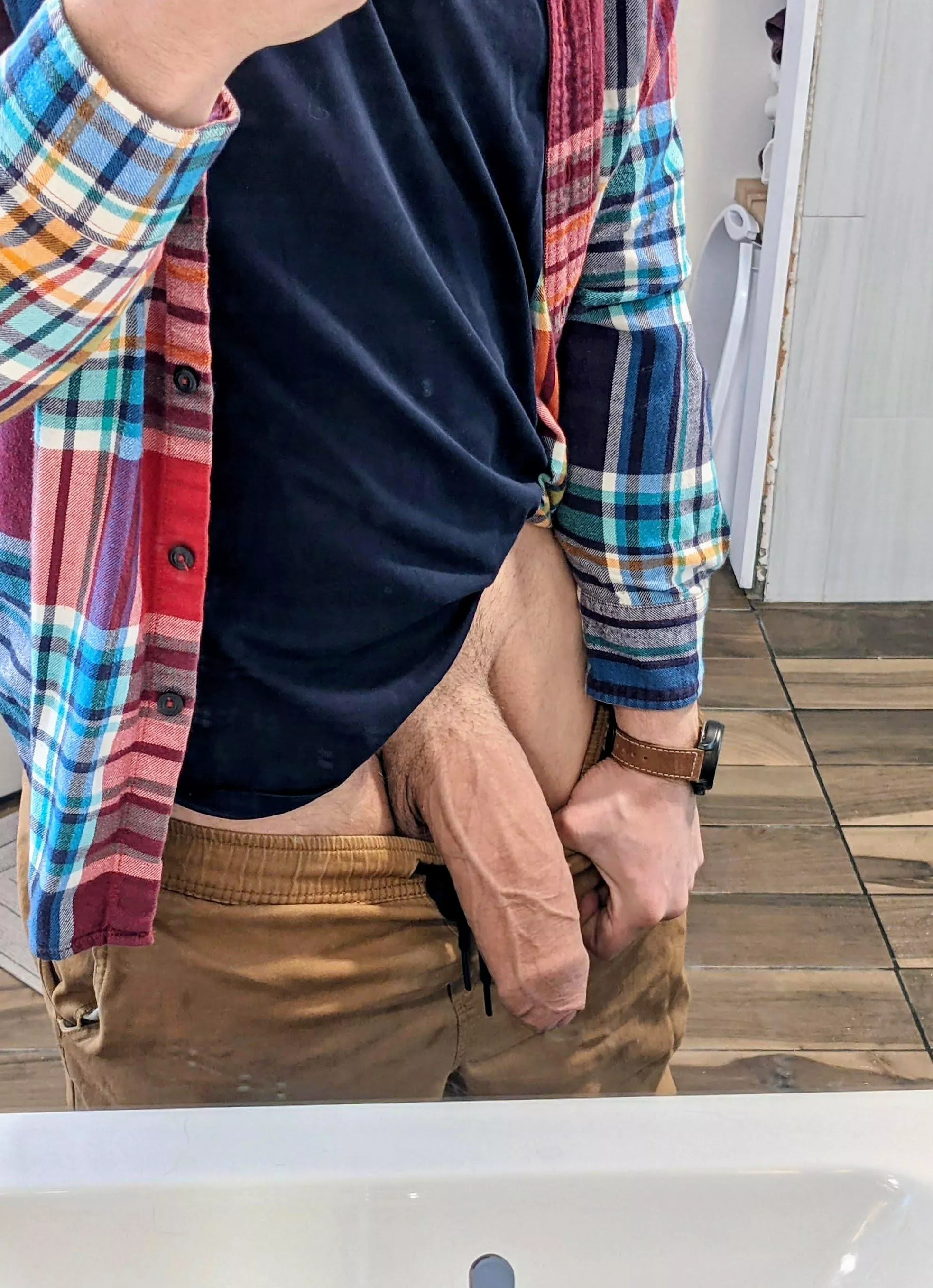 Ready to go out or are you coming in? (25) posted by CumDrippingLord69