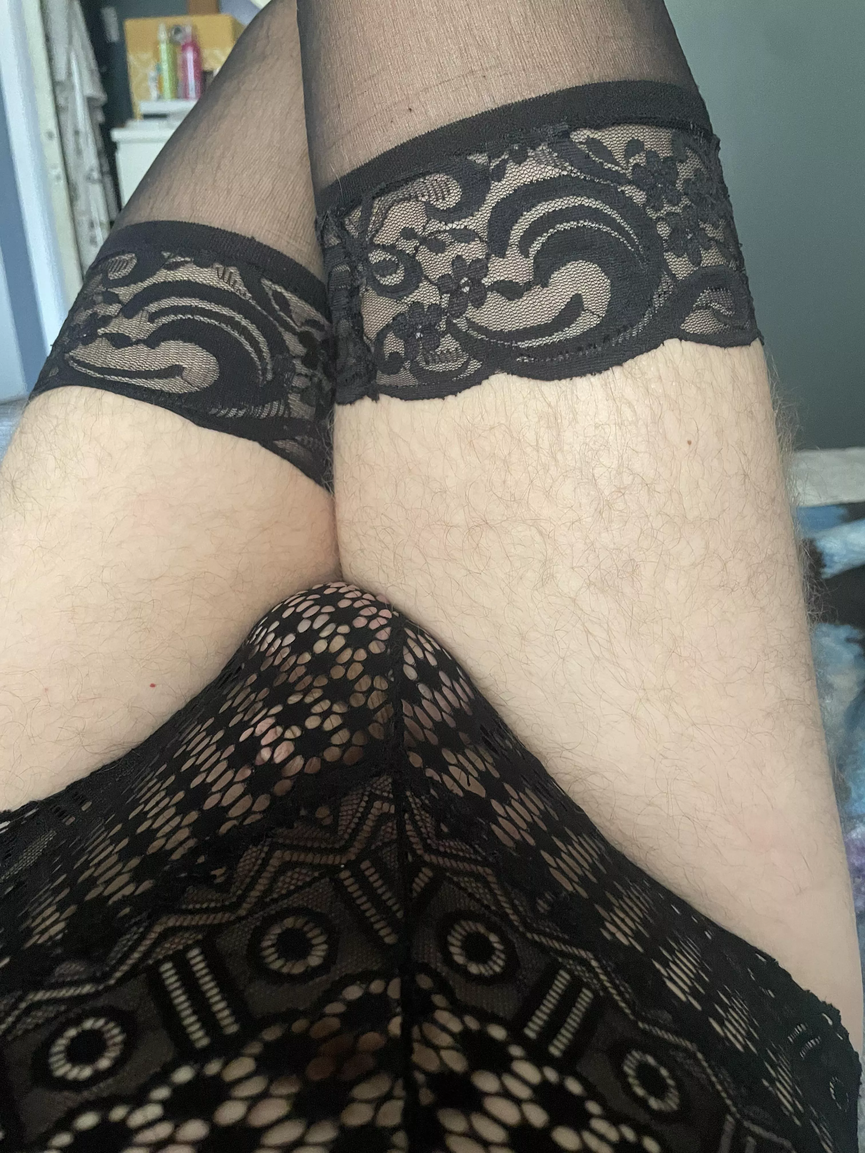 Wife says I look very sexy in this… about to massage her.. posted by lonlierthangod30