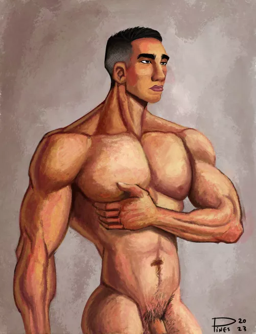 B i g p e c s (by me) by Pinesgal