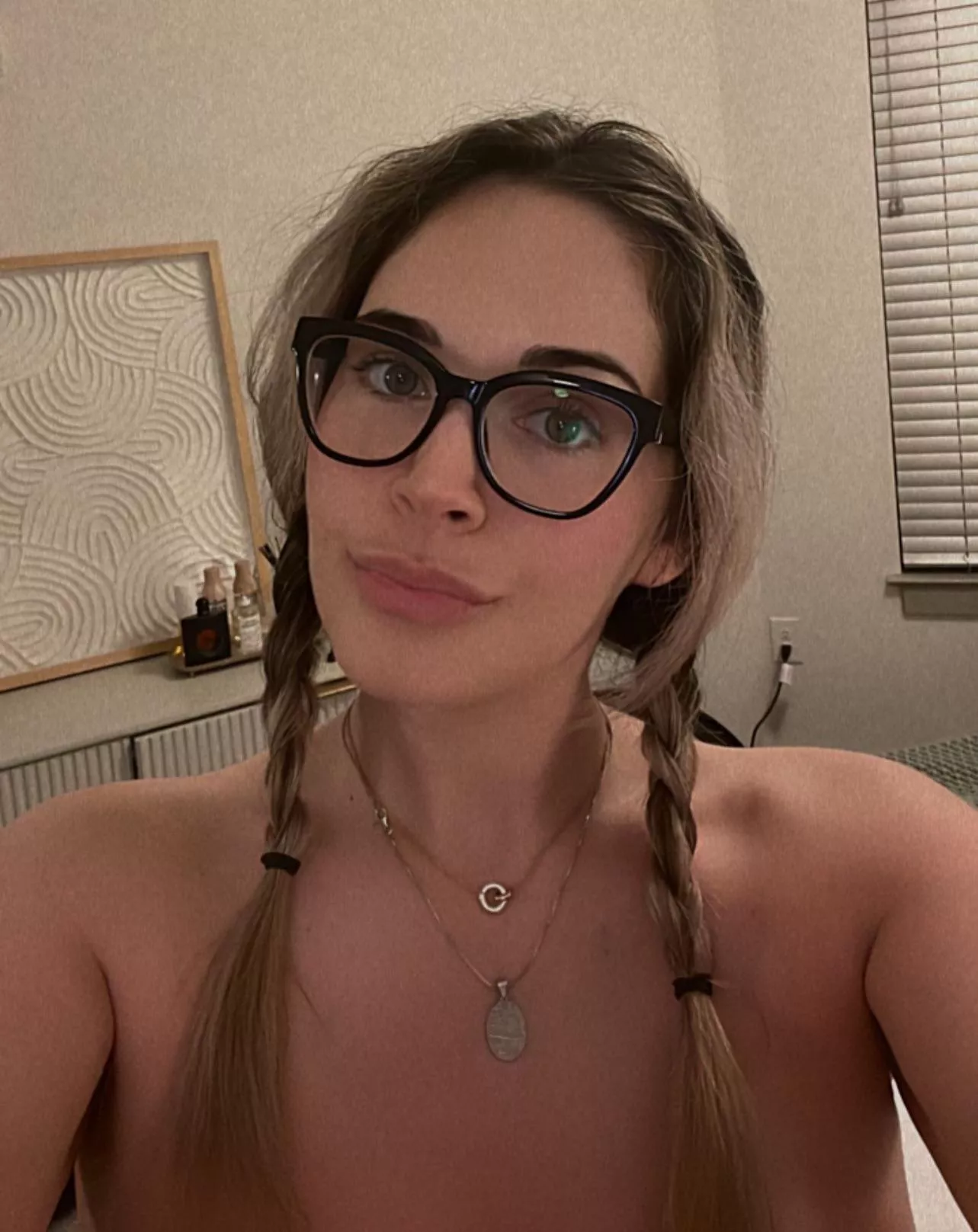Braids and glasses posted by apolloandaria