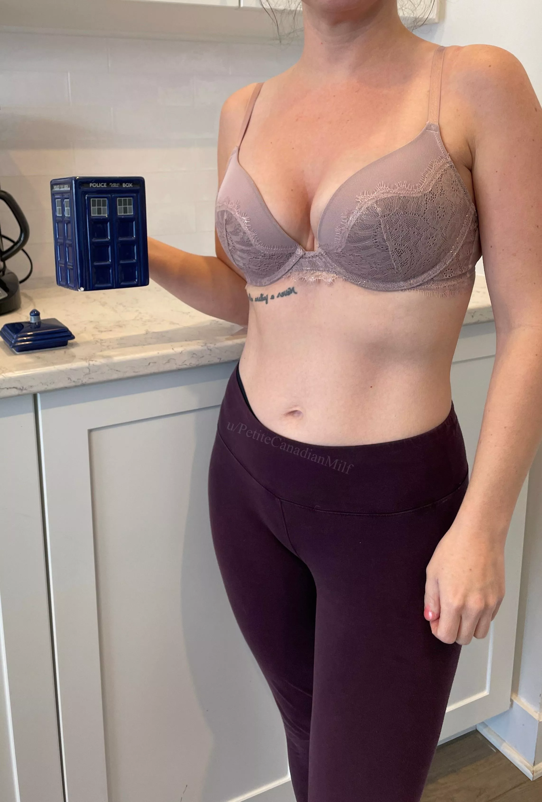 Coffee cleavage to start my morning posted by PetiteCanadianMilf