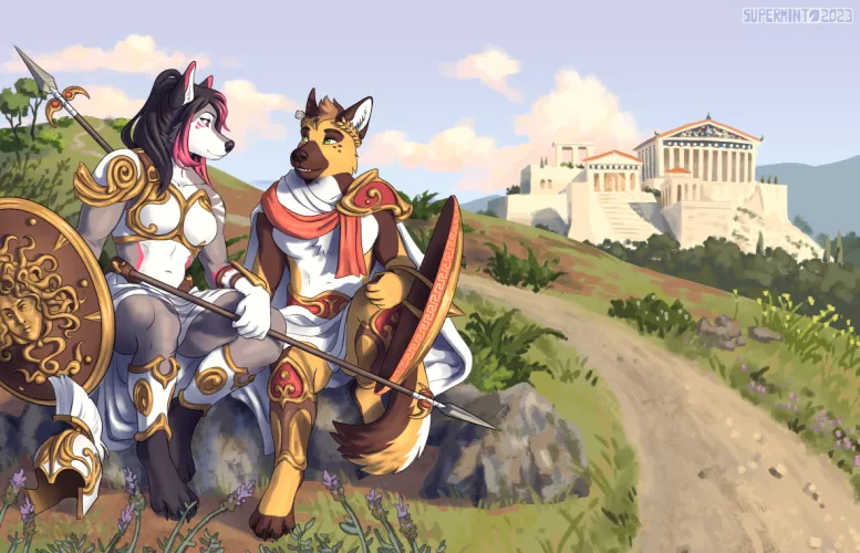 [Commission] DenDen & Zeako by Kerlasia