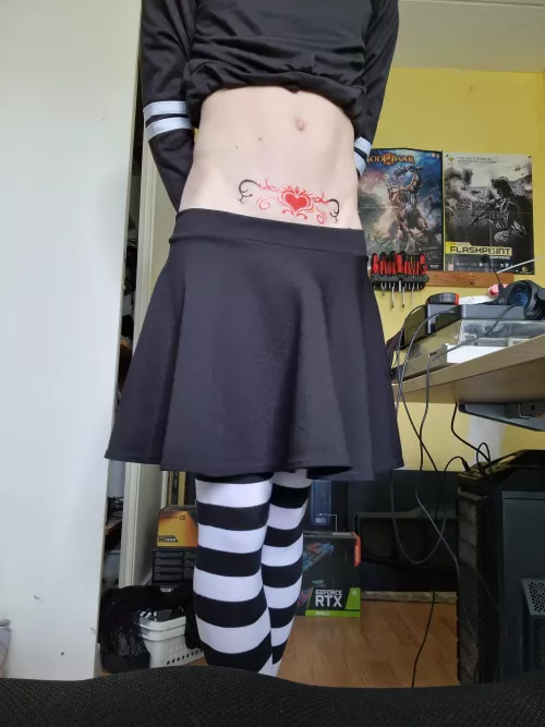 Do you like my new tatoo? :3 by BiCuriousBoi99