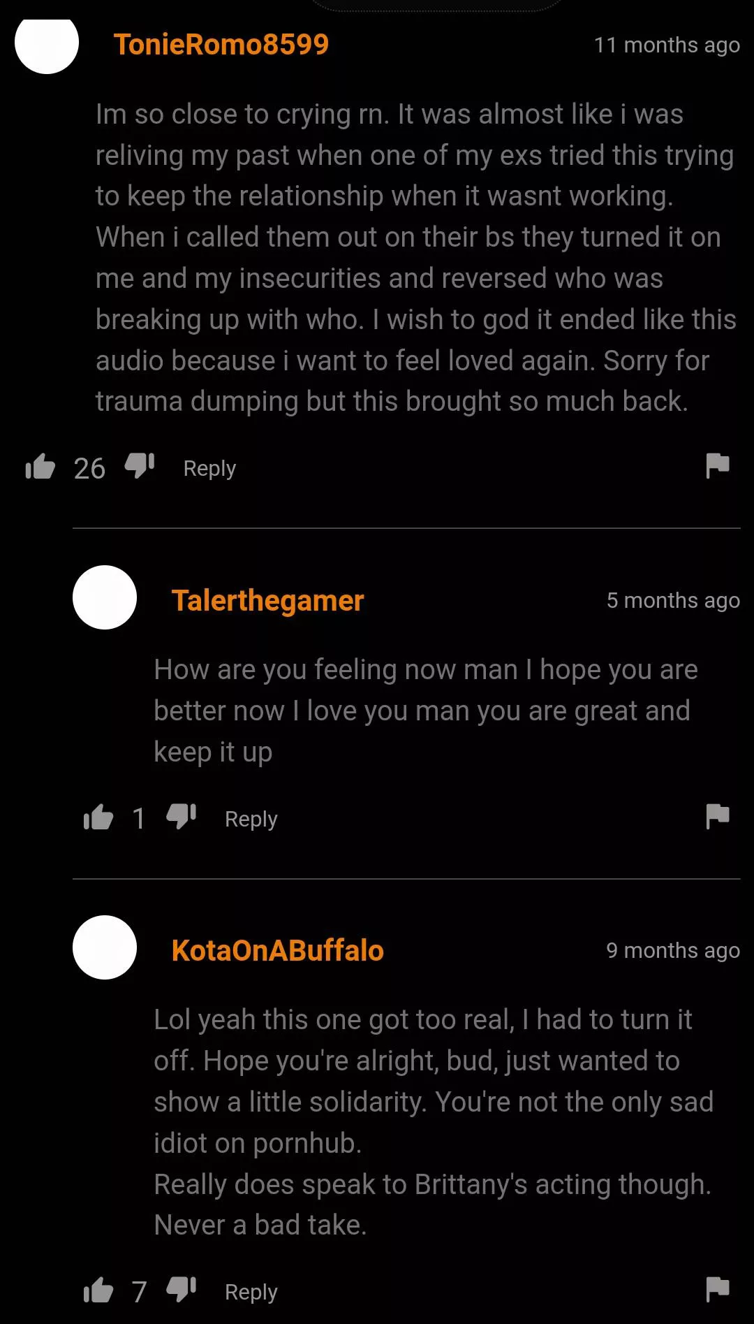 Even the Hub has its wholesome moments posted by kubazniemczech