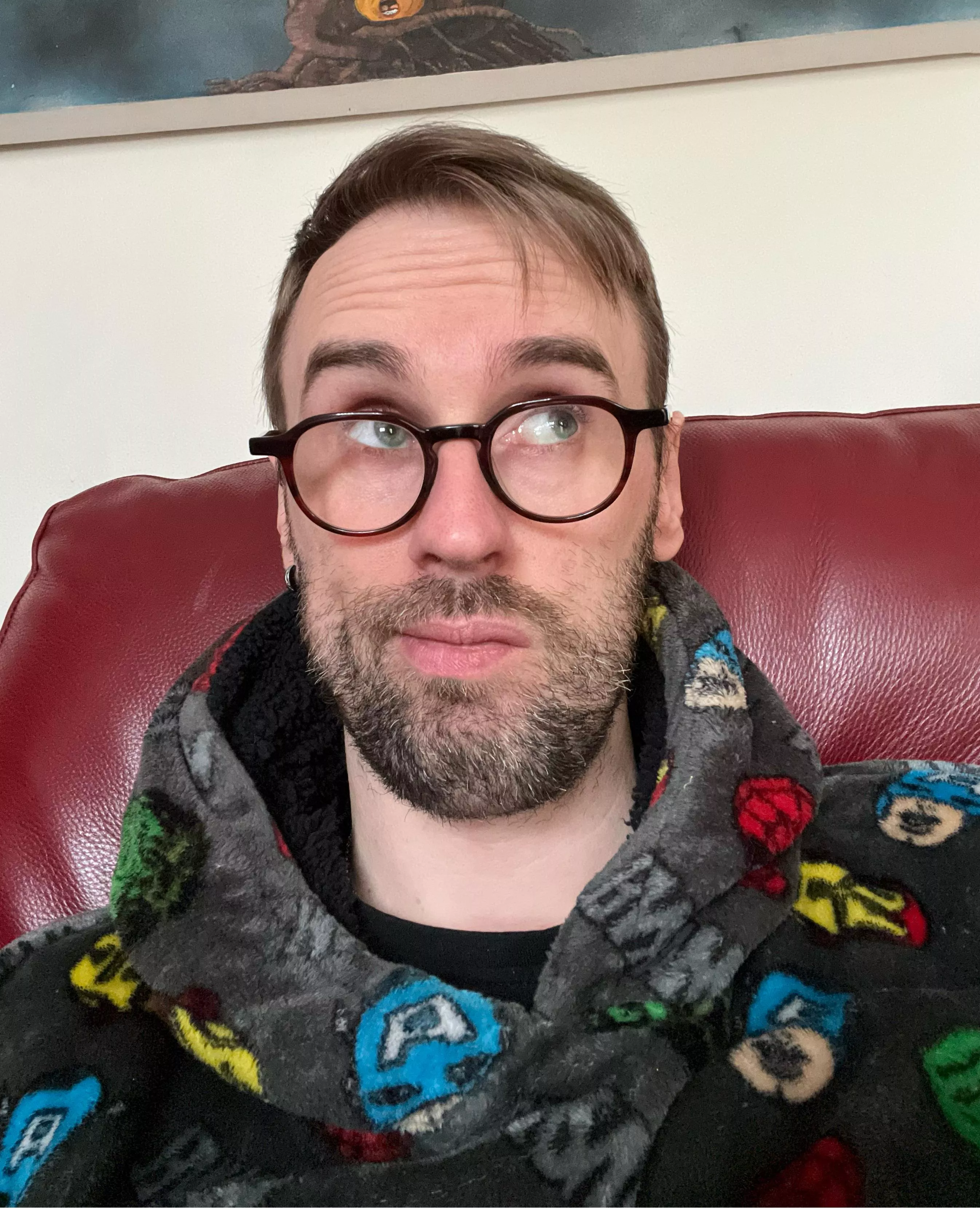 Friday night gayming (featuring hair that desperately needs a cut) posted by Ok_Investigator_9321