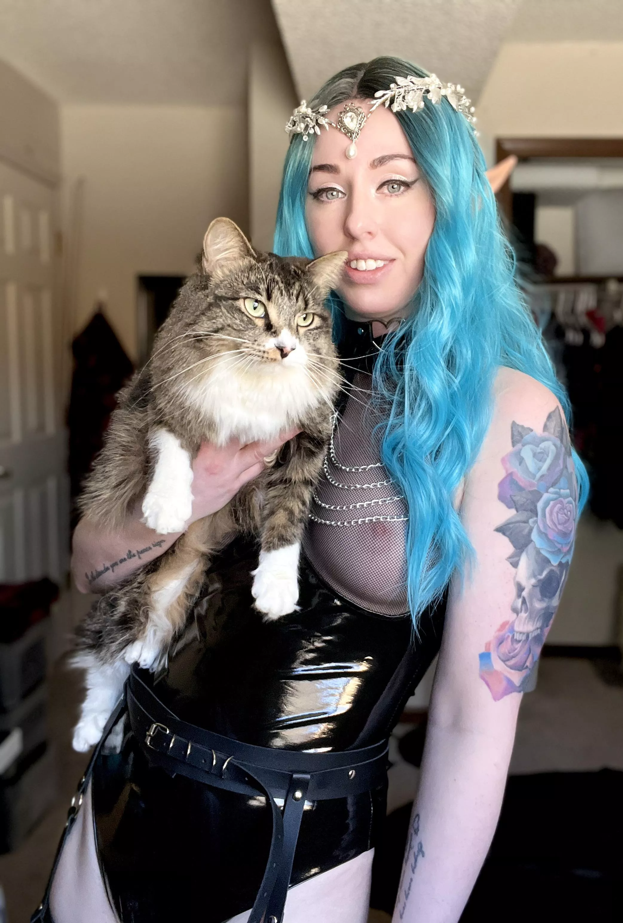 Got my shiny and my fuzzy on 😸😻 posted by eluniya1