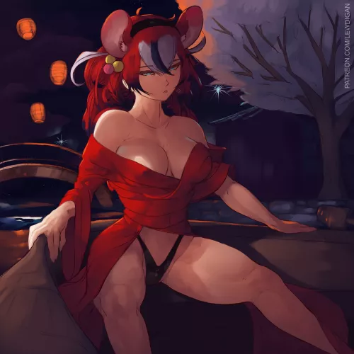 Hakos Baelz (Lewdigan) [Vtuber] by Lewdigan