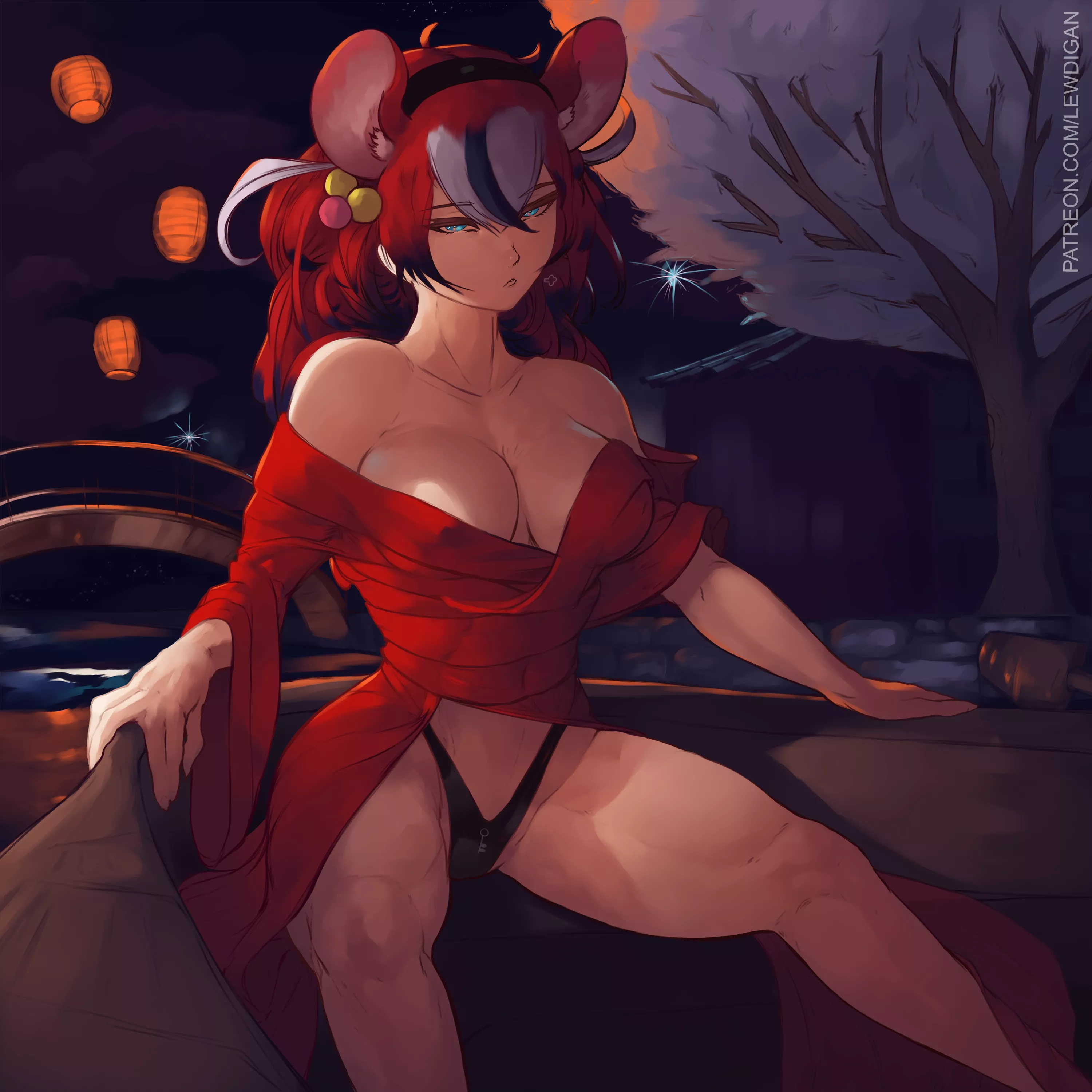 Hakos Baelz (Lewdigan) [Vtuber] posted by Lewdigan