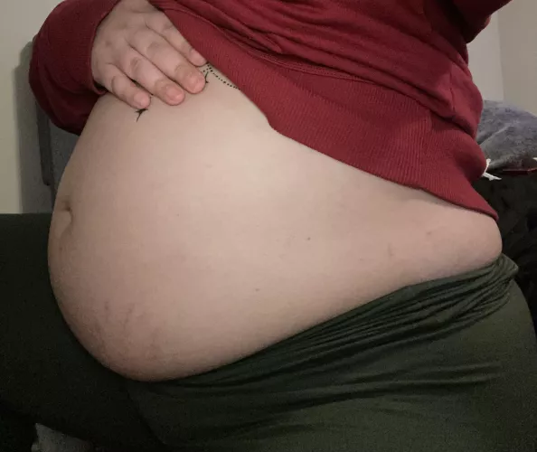 I need to burp… 😫 so bloated and stuffed by Personal_Phrase9006