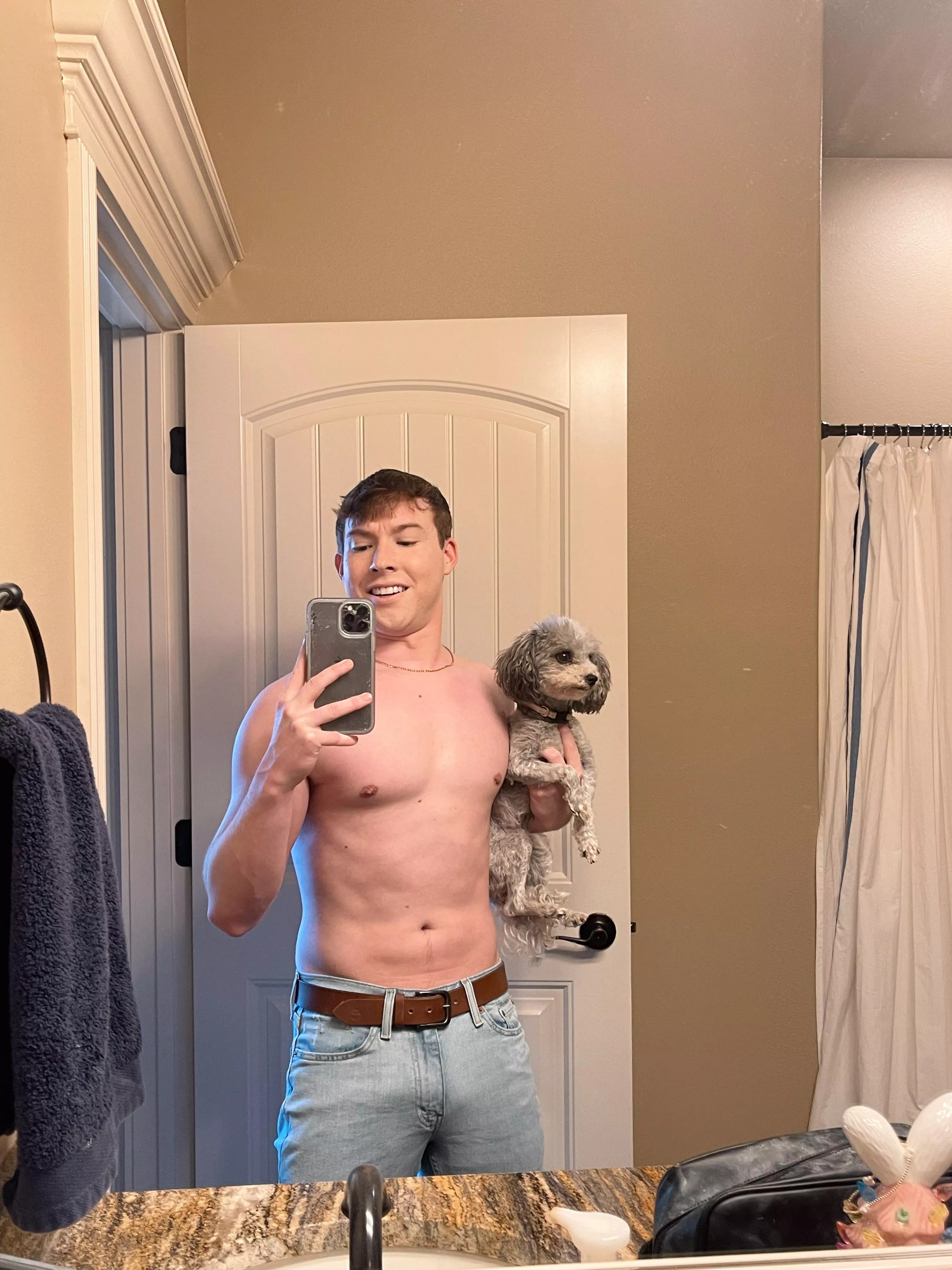 I think guys only like me because of my dog 😂 posted by BenBigger_