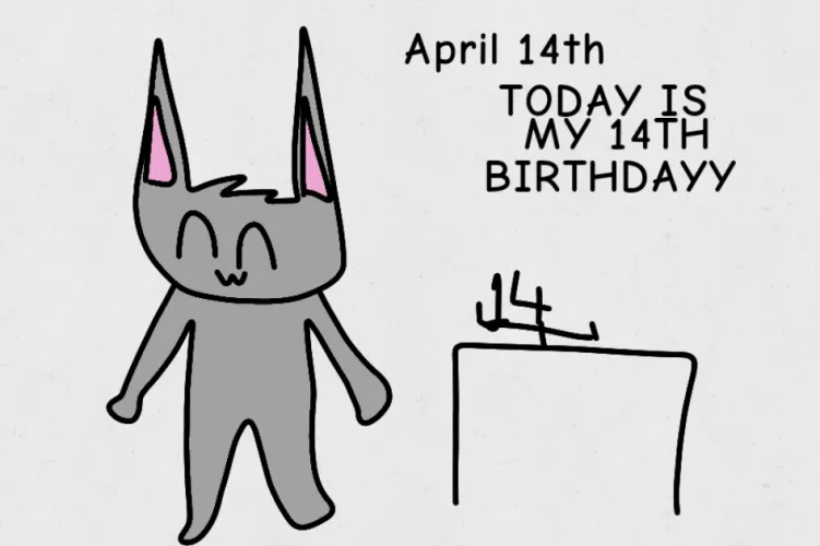 IT'S MY BIRTHDAY TODAYYYY :3 by FurryKittyWolf2009