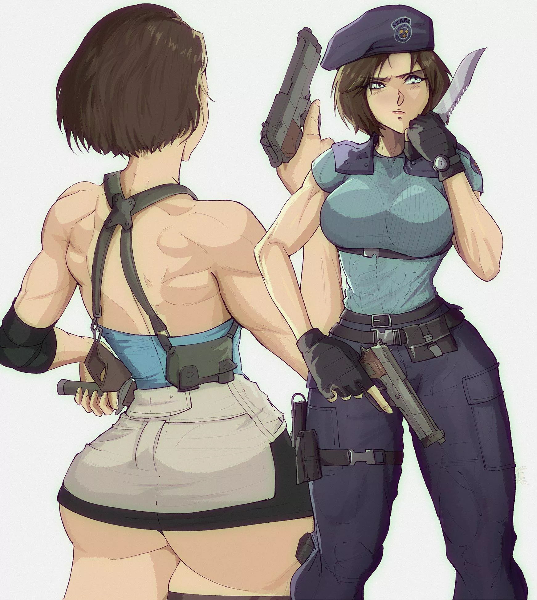 Jill Valentine (yoracrab) [Resident Evil] posted by TheTMoneyMan