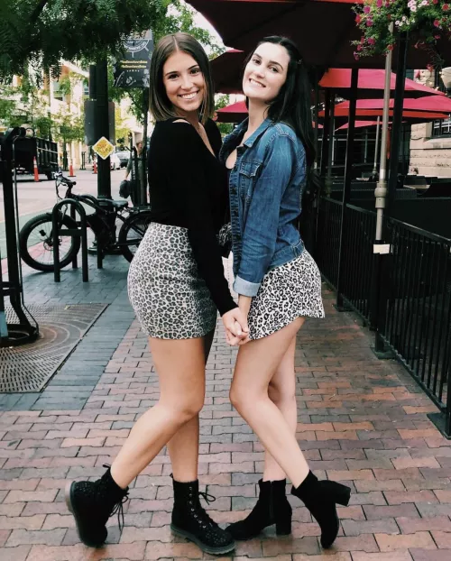 leopard skirt cuties by richard_smoker_