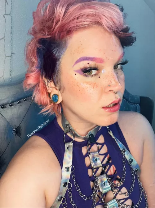 Like my new harness? [F] by RaydenRainbow