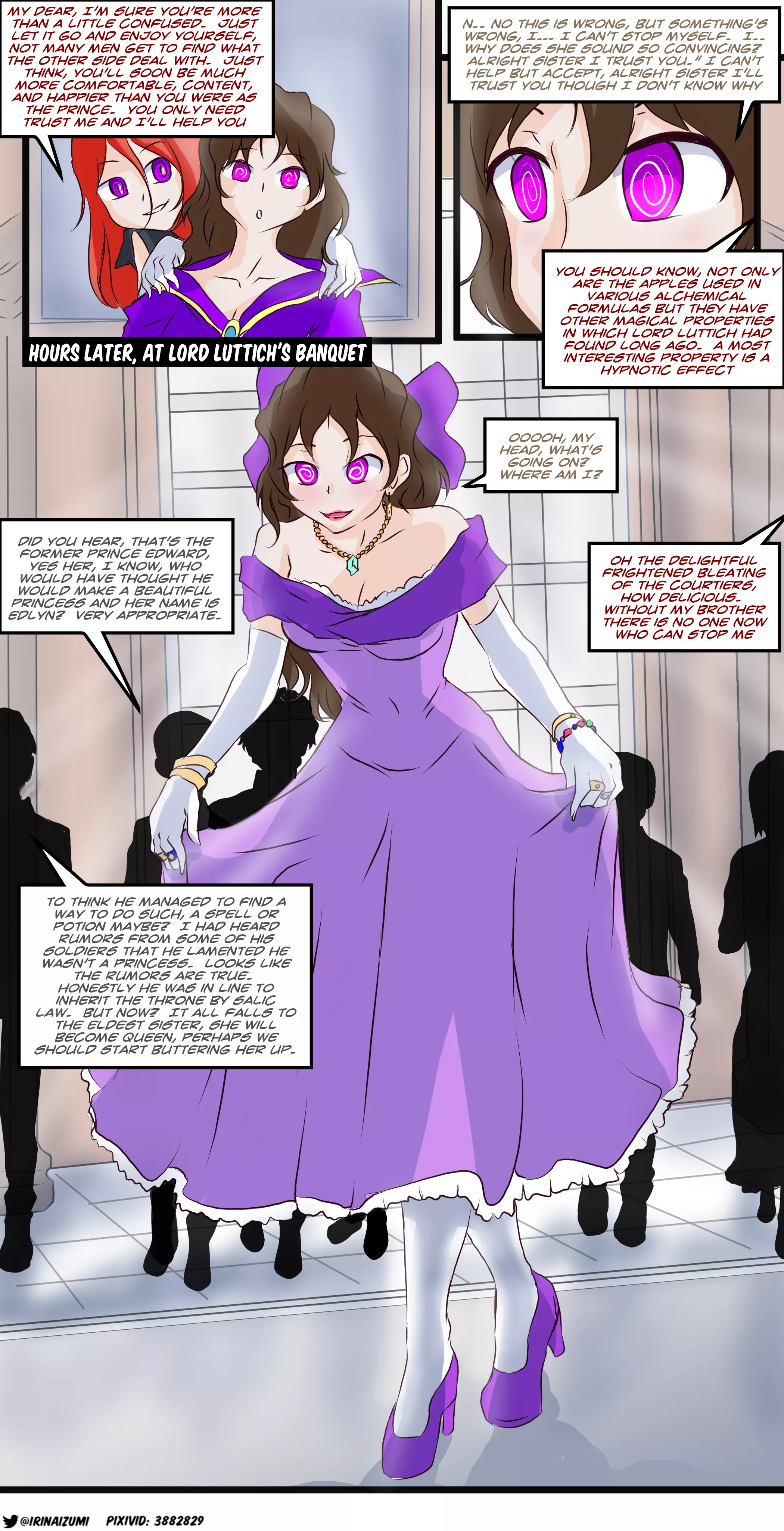 Prince is turned into a princess by his older sister to prevent him from becoming king posted by LoudContract2700