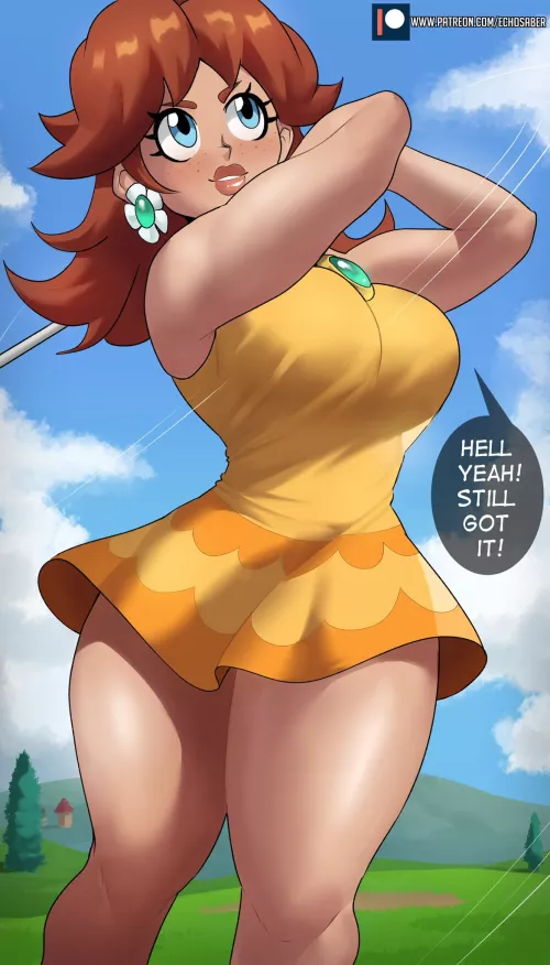 Princess Daisy's Hole-in-One (EchoSaber) by Kuro-Oji