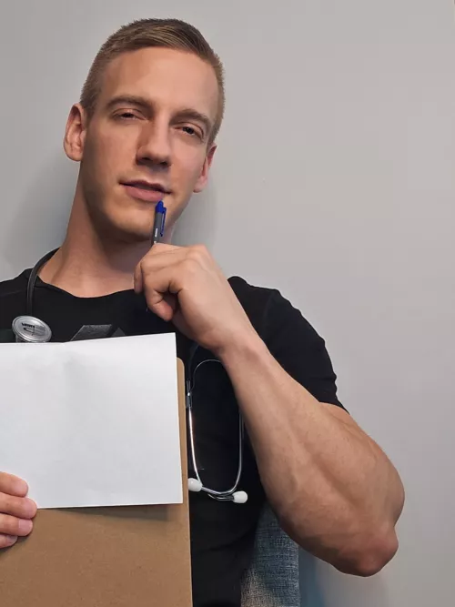 Ready for ur check up 😋..? by John_fitness91