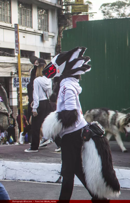 Sunny around town! ( photograph by @FoxixusArt - twitter / Suiter @dude_verse - Twitter) by Dude_Verse