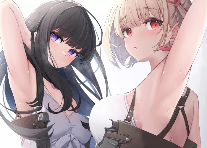 Takina Inoue & Chisato Nishikigi (Tatapopo) by Deadpool6900