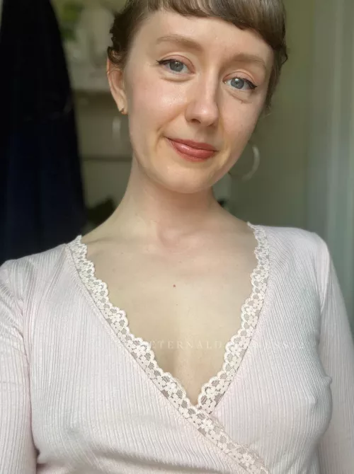 They look so soft and perky in this pale pink shirt! by eternaldarkness12