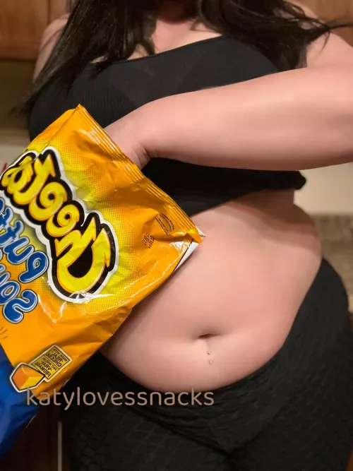 Too many Cheetos… by katylovessnacks