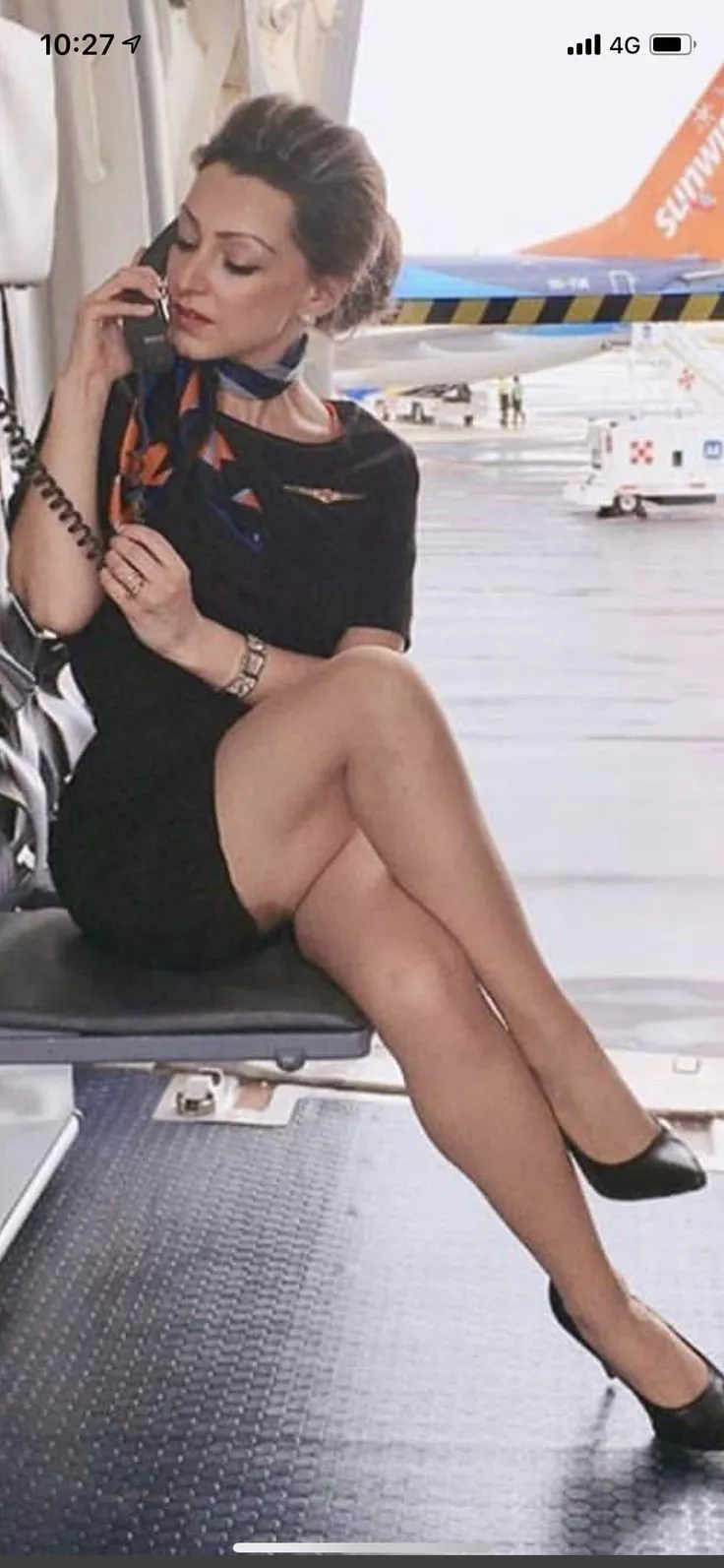 We can fly away posted by womenlegsfan