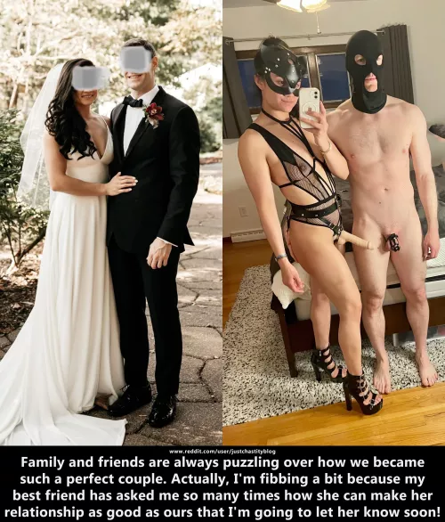 Why should you also keep the secret from your best girlfriend? by justchastityblog