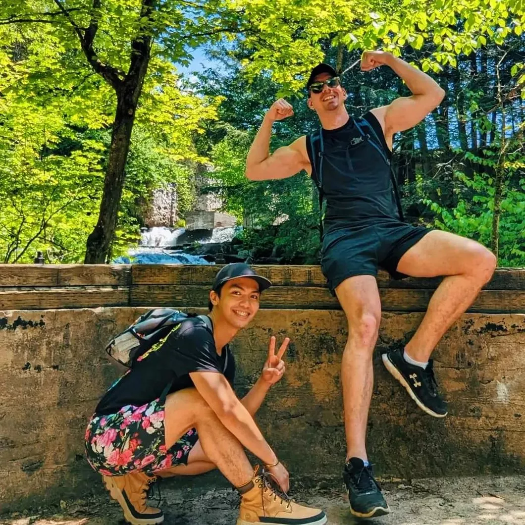 11 months with my boyfriend today! Here's a photo of us hiking during one of our first dates :) posted by DeepFriedHooker